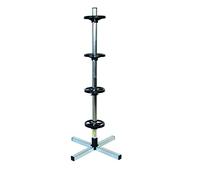 HP-Autozubehör Support de rangement pour 4 roues - pneus jusqu'à 295 mm - avec housses