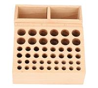 Support de rangement pour porte-outils d'artisanat en cuir pour l'organisation de la maison et du studio Burlywood