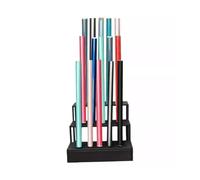 Support de rangement pour rouleaux de tissu commercial, support mobile pour papier peint, film de fenêtre de voiture, rouleaux de tissu multimédia, capacité de 10/15 rouleaux