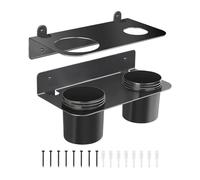 Support De Rangement Pour Support D'entonnoir À Double Huile - Kit D'entonnoir De Vidange D'huile Mural Pour Double | Convient Aux Garages Automobiles Fermés Pour Remorques De Cour