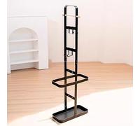 Support de rangement pour tapis de yoga, 119,4 cm de haut, organiseur de gym en métal pour haltères en mousse, tapis à roulettes, bloc de matériel d'exercice à domicile