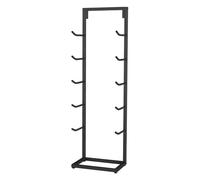 Support de rangement pour tapis de yoga, support en métal, support contre le mur, étagère de gym pour rouleau en mousse, tapis de pilates