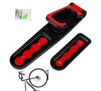 Support de rangement pour vélo | Support vertical peu encombrant, crochet mural pour vélo avec vis | Pour la route, la chambre à coucher, le salon, la maison, l'abri de jardin, les boutiques, les