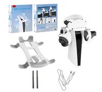 Support De Rangement Psvr2 Câble De Charge Ps Vr2 1:2 Avec Voyant De Charge Kit De Rangement Pour Casque Ps5 Accessoires Compatibles