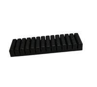 Support de rangement quotidien pour médicaments, plan de travail, noir, 3,4 | Étagère pour table de chevet ou présentoir de tri à la maison