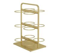 Support de rangement vertical double face pour ballons, présentoir de basket-ball 3/4/5 couches pour garage/maison/magasin, organisateur d'équipement de sport en métal de grande capacité (couleur