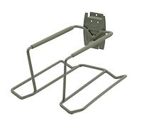 Support de raquette de tennis en métal, support de stockage de raquette en acier fixé au mur, stockage de support d'affichage pour support de raquette de badminton/tennis/pingpong, organisateur