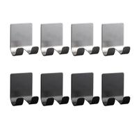 Support De Rasoir De Salle De Bain 8 Pièces, Support De Rangement Pour Rasoir En Acier Inoxydable, Support De Rasoir Auto-Adhésif, Support De Rangement De Salle De Bain