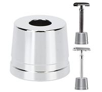 Support de Rasoir pour Hommes, Base Lourde Antidérapante, Rangement Compact pour Brosse à Dents et Stylo, Séchage Rapide Anti-Corrosion, Métal de Haute Qualité pour Salle de Bain,