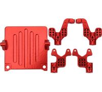 Support de réception pour voiture RC,Support de réception pour Axial,Support pour tours d'amortisseurs,Set de tours d'amortisseurs pour voiture RC,Set de support de réception pour voiture RC,Accessoir