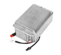 Support de rechange interne pour scooter électrique - Boîtier en métal - Compatible avec SEGWAY pour NINEBOT Max G30 G30LP G30D - Port de charge intégré - Argenté