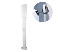Support de Recharge extérieur pour véhicules électriques, Socle de Connexion pour Chargeur monté au Sol, Organisateur Durable pour Stations de Recharge intérieures/extérieures pour véhicules