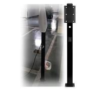 Support de Recharge for véhicule électrique extérieur et Socle de Chargeur for véhicule électrique extérieur,Acier galvanisé épais et Robuste avec résistance à la Corrosion,(1.3m)