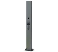 Support de recharge pour véhicules électriques - Station de recharge robuste pour intérieur/extérieur avec organiseur de câbles et porte-connecteurs - Socle efficace pour la recharge des voi