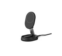 Support de recharge sans fil, magnetique et pliable, compatible Qi2, adaptateur secteur et cable de 1,5m inclus, 15W, noir