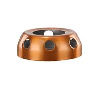 Support de réchaud à alcool de camping, base de réchaud à alcool portable pour extérieur, support de casserole pour four, accessoire de randonnée robuste et fluide pour pique-niques et longs trajets