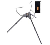 Support de réchaud de camping, trépied de réchaud de camping, support de four en acier inoxydable pour l'extérieur - Support de batterie de cuisine polyvalent pour l'extérieur, barbecue, camping