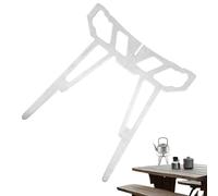 Support de réchaud | Grille de cuisson de camping pliable en acier inoxydable - Accessoires de barbecue amovibles avec poêles pour camping, pique-nique et feu de camp