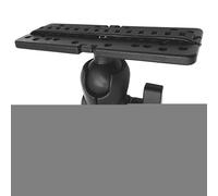 Support De Recherche De Poissons Électroniques - Bates Boats Fish Stand Base, Marine Fish Finder | Assiette D'assemblage Universelle pour 360 Degrés pour Elle Et des Kayaks Bruts, des Bateaux E