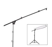 Support de réflecteur extensible pour studio photo avec pince pivotante