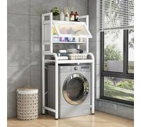 Support de réfrigérateur de cuisine robuste, étagère de rangement latérale et étagère à micro-ondes pour bar à café et réfrigérateur, solution durable d'étagère d'armoire