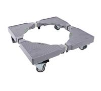 Support de Réfrigérateur, Support de Base de Rondelle de Roue Universel de 4 Pieds Solides pour Réfrigérateur pour Sèche-linge