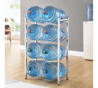 Support de refroidissement d'eau en acier inoxydable, étagère de rangement amovible empilable pour la maison, le bureau, la cuisine, la salle de pause