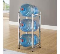 Support de refroidissement d'eau en acier inoxydable, étagère de rangement amovible empilable pour la maison, le bureau, la cuisine, la salle de pause