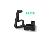 Support de Refroidissement pour Console pour PS4, Accessoires pour Console de Jeux Rétro, Station D'Accueil avec Pieds Antidérapants, Support Plat