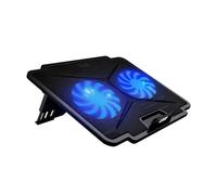 Support de refroidissement pour ordinateur portable, 2 Ports usb, double ventilateur, haute qualité, support pour ordinateur portable de 1/14/15 pouces