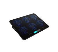 Support de refroidissement pour ordinateur portable gaming 18 pouces, réglable et ergonomique, avec ventilateur silencieux à six cœurs haute
