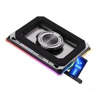 Support de refroidissement réglable pour ordinateur portable avec mécanisme à air pressurisé, vent LCD, hub USB et grande compatibilité (A8)