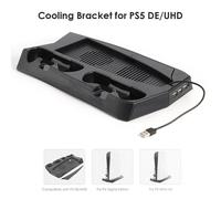 Support De Refroidissement Vertical Pour Ps5, Édition Numérique Avec 14 Emplacements De Jeu, 3 Ports Hub, Double Station De Charge Pour Contrôleur