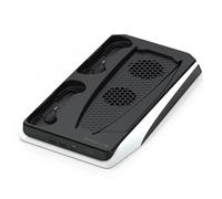 Support de refroidissement Vertical rapide pour Console SONY Ps 5, pour contrôleur/disque numérique pour DualSense + 12 emplacements de jeu