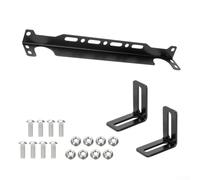 Support de refroidisseur d'huile de 340 mm pour refroidisseurs de style japonais avec construction en alliage d'aluminium et ensemble de montage complet