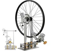 Support de réglage de jante de vélo, réglable de 50 à 200 mm, outil professionnel de correction de pneu de vélo, construction en alliage d'aluminium durable