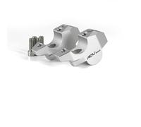 Support De Réglage De La Hauteur du Guidon De pour Moto pour ADV 150 160 350 ADV150 ADV160 ADV350. Rallonges De Rehausseur(Argent1)