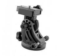 Support de Réglage de Latitude, Coin équatorial 0 ° -70 ° Réglage Fin, Base d'alignement Polaire en Alliage en Aluminium pour Trackers étoiles et Astrophotographie avec Plaque