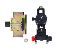 Support de Réglage Fin, Adaptateur de Niveau, Base Pivotante Magnétique en Forme de L avec Clip Réglable pour Montage Mural au Plafond