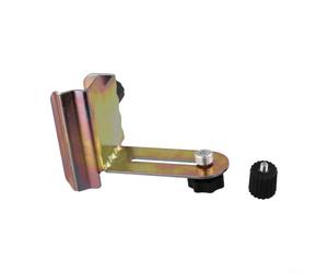 Support de réglage pour perche télescopique, support réglable avec base pivotante, pince rotative à 360 °, construction en fer pour arpentage professionnel et