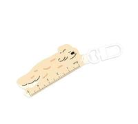 Support de règle multifonction en acrylique avec marquages pratiques en centimètres pour planifier des études, organiser, accessoire de papeterie en forme d'animal