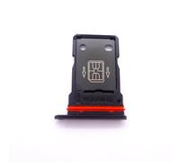 Support de remplacement double carte SIM compatible avec Oneplus 8 IN2010 16,6 cm (Noir)