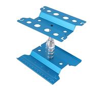 Support de réparation CHEOTIME pour Voitures radiocommandées, Plateau de Levage Rotatif à 360° avec vis, établi en Aluminium, Table de réparation pour modèles réduits aux échelles (Blue)