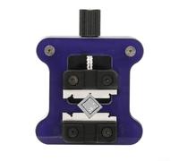 Support de réparation de carte mère en alliage d'aluminium pour CPU IC pour puce BGA, rotation à 360°, pince réglable, bleu, 185 x 80 mm (75 mm)