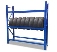 Support De Réparation De Pneus, Étagère De Rangement Pour Pneus De Quad/Camping-Car/Pneus Saisonniers/Pneus De Semi-Remorque, Support De Rangement Robuste En Acier Pour Abri De Voiture Extérieur, Bla
