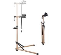 Support de réparation pour vélos VEVOR Support de montage pour vélos 39,9 kg avec hauteur réglable de 105 à 152 cm & plateau à outils magnétique, support d'entretien pliable pour VTT Vélo de route
