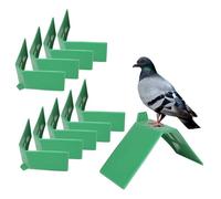 Support de Repos pour Pigeons, Lot de 10 Perchoirs en Plastique, Accessoire pour Oiseaux, Grille de Repos