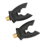 Support de Repose-Canne à Pêche, Fixation Stable en Forme de U, Tête de Repose-Canne à Pêche en Silicone, Filetage Standard pour la Pêche à la Carpe