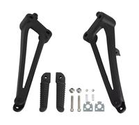 Support De Repose-pieds De Passager Arrière De Moto Pour Yamaha YZF R1 YZF-R1 2009-2014 REOKIP(Sand Black)