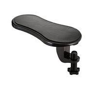 Support de Repose-Poignets, Repose-Poignets pour Bras, Repose-Poignet Réglable, Mousse Mémoire Tournant Ergonomique Repose-Poignet d'Ordinateur pour Bureau, Travail, Étude, Jeu, Chaise (Noir)